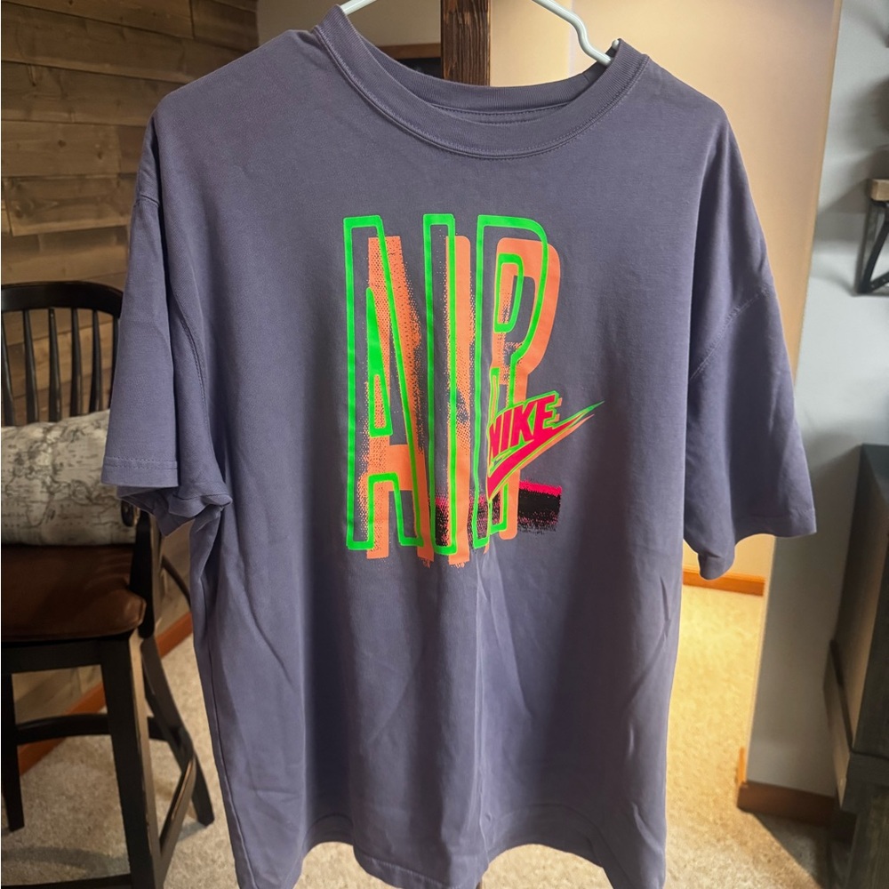 Nike Air Tee in Deep Purple